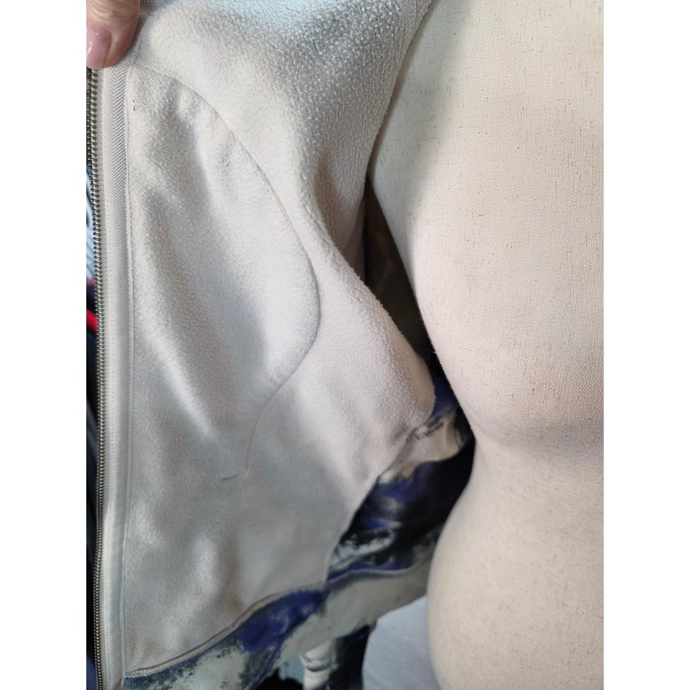 Lululemon Scuba Hoodie Women 12 Milkyway Purple Blue Good Full Zip Thumbholes - Picture 7 of 7
